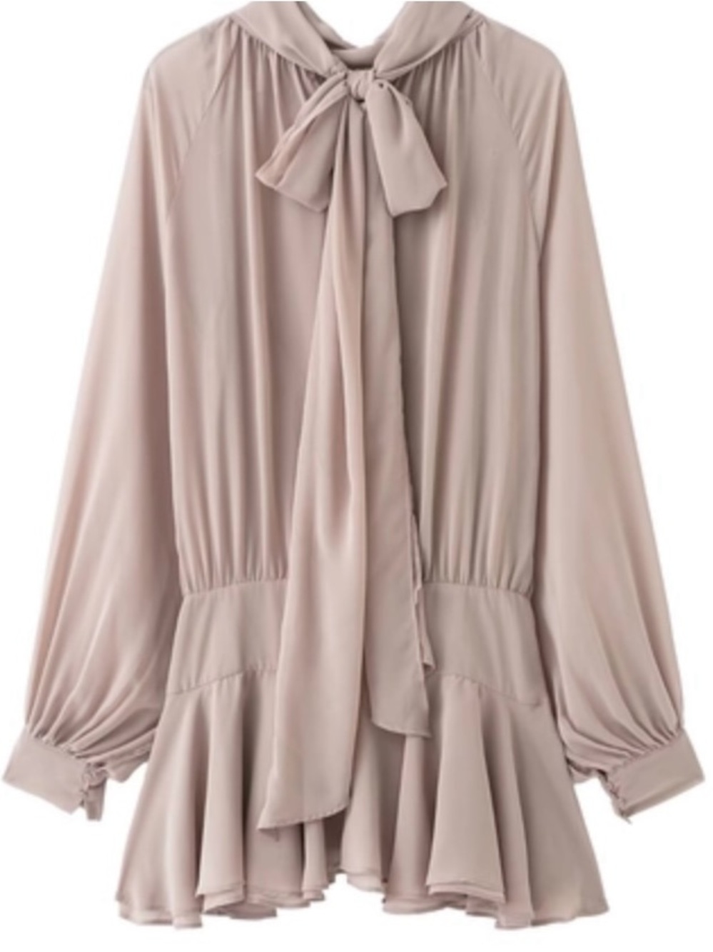 Zara Long-Sleeve Women's Dress - Picture 6 of 7